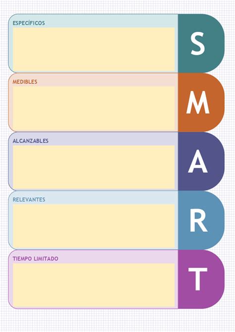 Plantillas De Objetivos SMART ONLYOFFICE