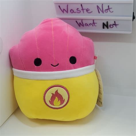 Kellytoy Toys Bnwt Mariska The Neon Hot Fries First To Market Squishmallows Poshmark
