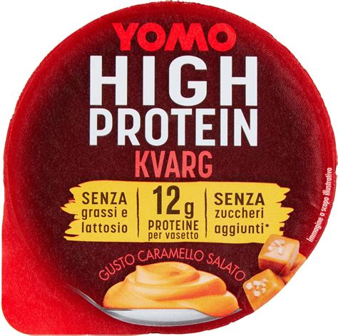 Yomo High Protein Kvarg Gusto Caramello Salato G Amazon It