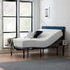 Lucid Comfort Collection Deluxe Adjustable Bed And In Plush Gel