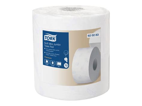 Tork Premium Mini Jumbo Soft T2 Papier Toilette Rouleau De 850