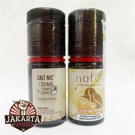 Jual Salt Ejm Nafas Es Kopi Susu Saltnic Ml Mg By Ejm X Tickets