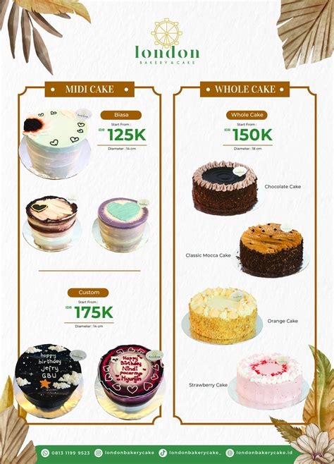 Katalog Cake London Bakery And Cake