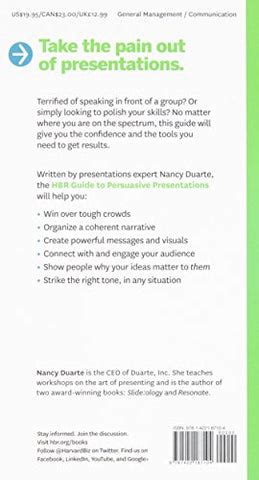 HBR Guide to Persuasive Presentations (HBR Guide Series) (Harvard Busi