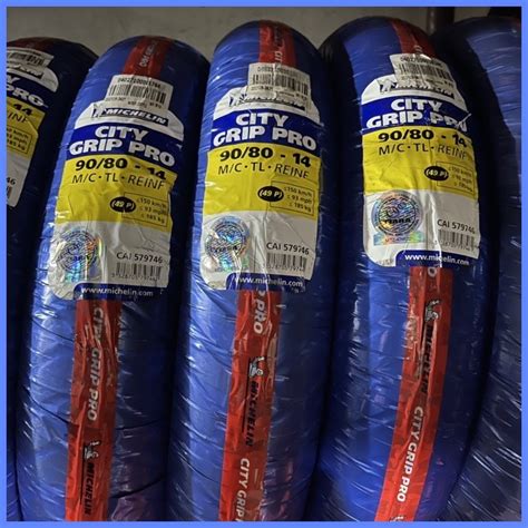 Michelin City Grip Pro Tubeless Size Free Sealant And Pito