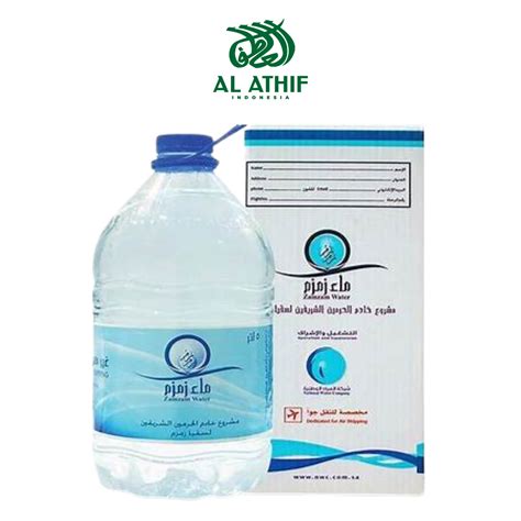 Air Zam Zam Asli Mekkah Galon 5 Liter Lazada Indonesia