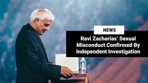 Ravi Zacharias Sexual Misconduct Confirmed By Independent Investigation Youtube