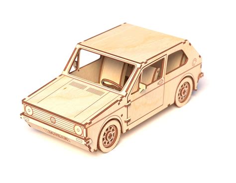 Vw Golf Mk1 Laser Cut Files Svg Pdf Digital Product Etsy Uk