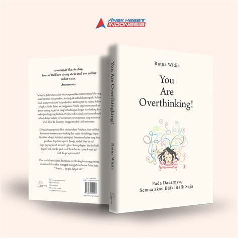 Jual Buku You Are Overthinking Pada Dasarnya Semua Akan Baik Baik