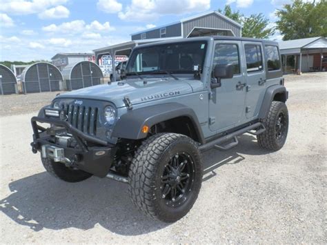 Jeep Wrangler Unlimited Rubicon For Sale In Canton Tx From Texas