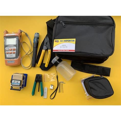 Jual Catv Ftth Tool Kit Set Lengkap Opm Vfl Cleaver Fo Fiber Optic