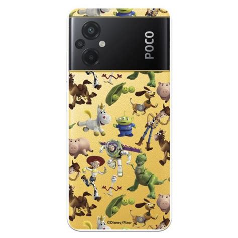 Funda Para Xiaomi Poco M Oficial De Disney Mu Ecos Toy Story Siluetas