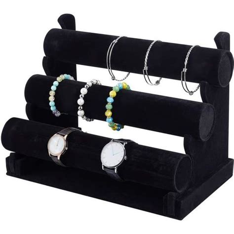 Presentoir A Bijou Support Bracelet Velours Collier Pr Sentoir Bijoux