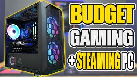 Budget Gaming and Streaming PC Guide 2024 - Full Build Guide - YouTube