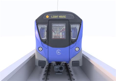 Chennai Metro Phase 2s 1st Alstom Train Rolls Out In Sri City The Metro Rail Guy