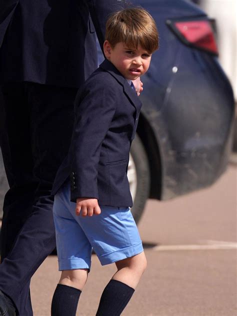 Prince Louis Pictured Being Pushed In Wheelbarrow By Kate Before Fifth