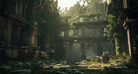 Premium Ai Image The Abandoned City