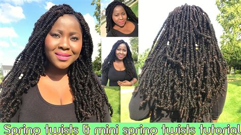 Individual Crochet Method Spring Twists Tutorial Youtube