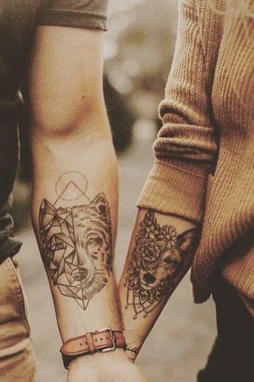 Matching His And Her Tattoo Ideas For Couples Matching Couple