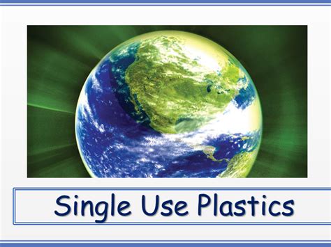 Single Use Plastics Teaching Resources Tes