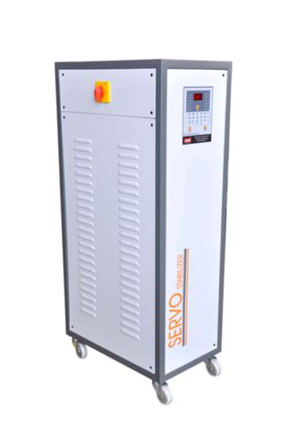 Chennai 25 KVA Three Phase Air Cooled Servo Stabilizer For CNC Machine