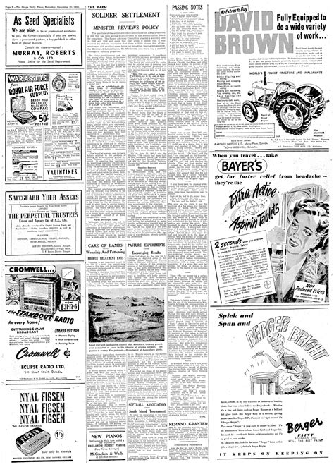 Papers Past Newspapers Otago Daily Times 30 December 1950 Page 2