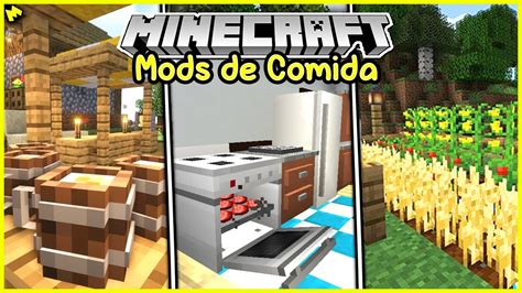 Mods De Comidas Cultivos Y Bebidas Minecraft Y Youtube