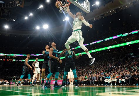 WATCH: Jayson Tatum throws down massive dunk on alley-oop