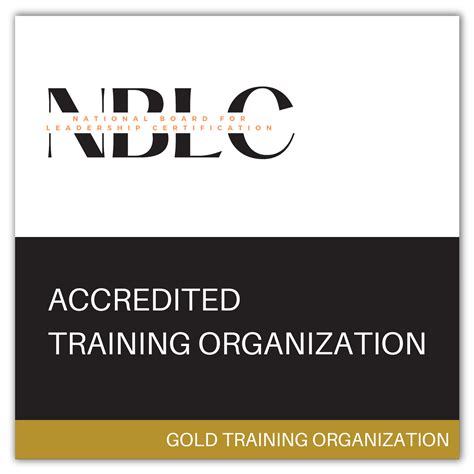 Gold Accredited Training Organization Credly