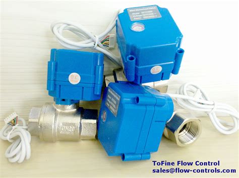 Tofine Kld20s Brass Motor Driven Ball Valve