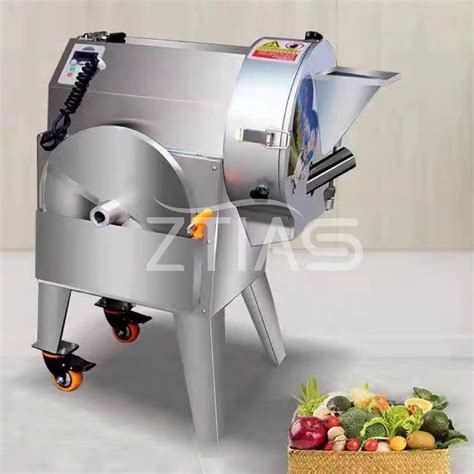 Commercial Vegetable Cutter Adjustable Thickness Hand Cranked Slicer