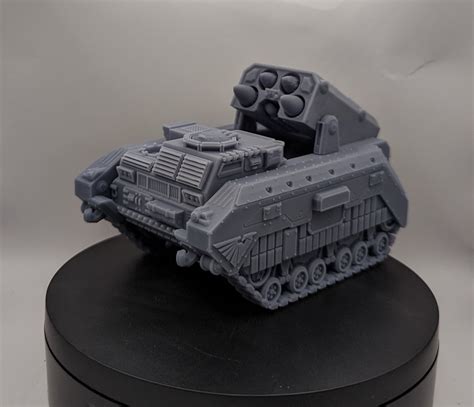 3D Printable Ymir Pattern MLRS Multiple Launch Rocket System Cults