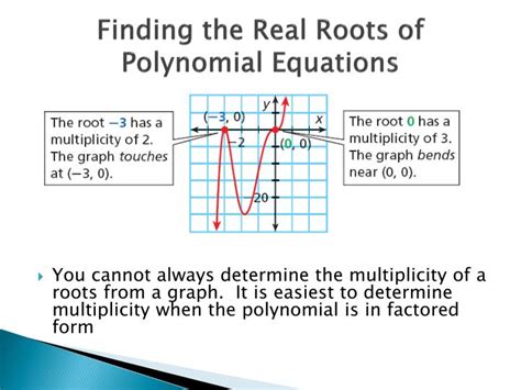 Ppt Section 3 5 Finding Real Roots Of Polynomial Equations Powerpoint Presentation Id2571687