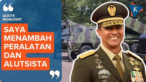 Berita Harian Warisan Andika Perkasa Pada Panglima Tni Yang Baru