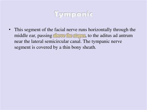 Ppt Facial Nerve Powerpoint Presentation Free Download Id6775920