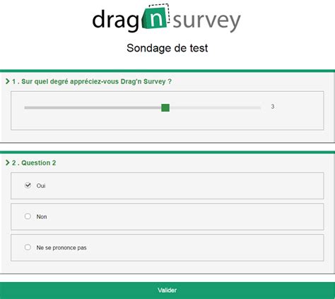 Créer un sondage en ligne marketing avec Drag n Survey