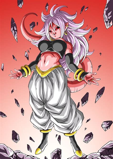 Majin Android C21 Dragon Ball Super Artwork Dragon Ball Art Dragon Ball Artwork