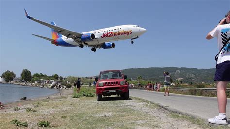 JET BLAST LOW LANDINGS SKIATHOS Airport Planespotting A321neo