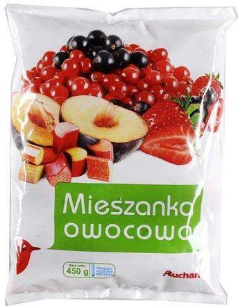 Auchan Mieszanka Owocowa 450G Ceny I Opinie Ceneo Pl