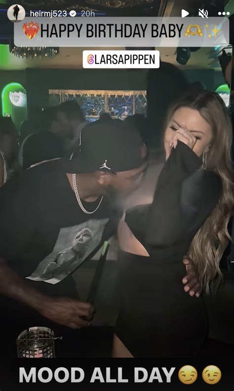 Marcus Jordan Smokes Hookah Through Larsa Pippens Breasts