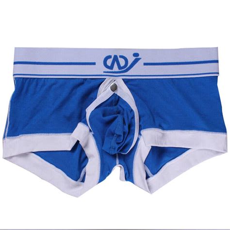 Sexy Men Open Back Boxer Shorts Buckled Pouch Underwear Bikini Briefs Jockstrap EBay