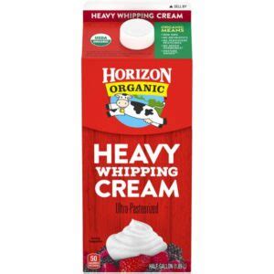 Horizon Organic Heavy Whipping Cream Fl Oz Costco Food Database