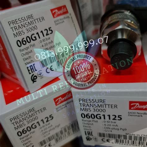 Jual Pressure Transmitter Danfoss Mbs G Bar Original