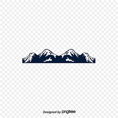 Vector De Montañas Y Ríos PNG Imágenes Prediseñadas De Montaña