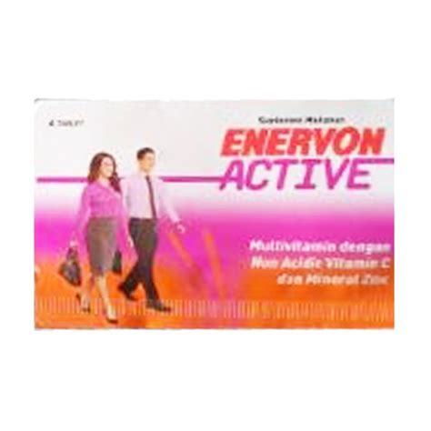 Enervon Active Box Tablet Kegunaan Efek Samping Dosis Dan