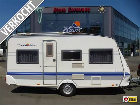 Hobby De Luxe Easy 450 Uf Mover En Voortent Bij Stam Caravans And Campers