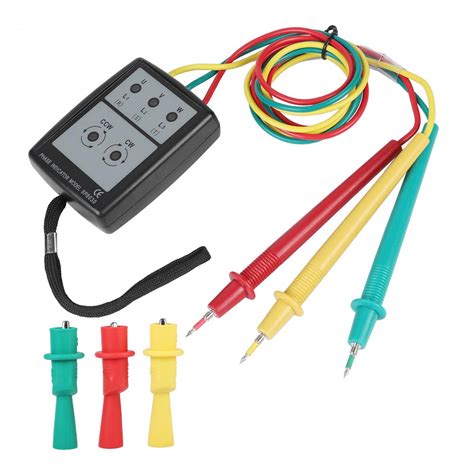 Phase Indicator Sp V V Ac Portable Digital Phase Rotation