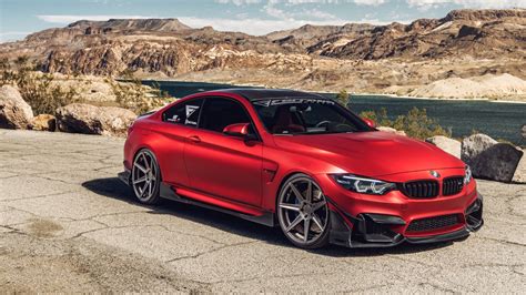 Ferrada Red Matte Bmw M4 5k Wallpaper Hd Car Wallpapers Id 9487