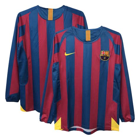 Barcelona Home Long Sleeve Soccer Jersey 2023 24