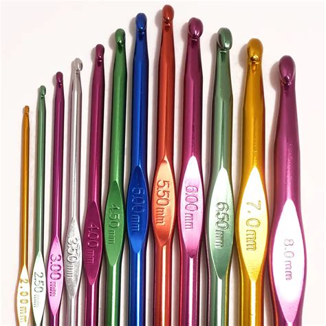 Crochet Hook Size Guide Chart Types Comparisons For 58 Off